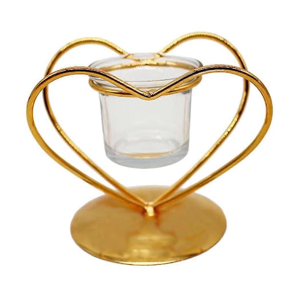 Geometrisk Ljusstake Ljuslykta Tealight-hållare för Bröllopsfest Heminredning