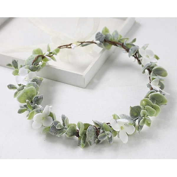 Set med 2 Skog Blomsterkransar, Blomsterkransar, Dörrkransar, Sommarkransar, Kransar (ShiKai)