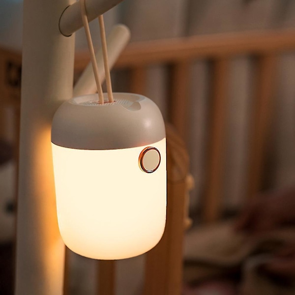 Nattlampa för Barn, Touchkontroll Uppladdningsbar Baby Nattlampa Färgskiftande Sänglampa, Barnkammar Lampa för Amning Babygåva