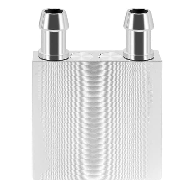 Aluminium Vandkølingsblok 40X40X12mm Køler til Computer CPU Radiator
