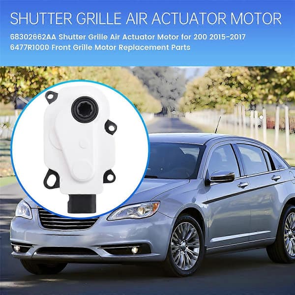 Luftspjeldaktuatormotor for frontgrillmotor, reservedeler