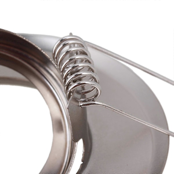 2 stk. Mr11 Downlight Armatur Gimble Satin Krom Med Lampeholder 70mm