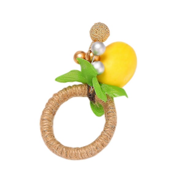 Citron Frugt Servietring H Citron Vinstok Blad Servietring Le Servietring Til Middag
