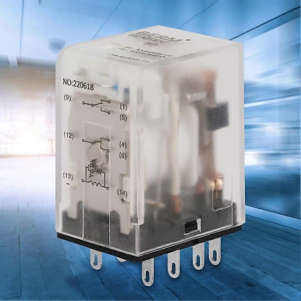 8-stifts mini-effekt mellanrelä elektromagnetiskt relä 5A 6VDC