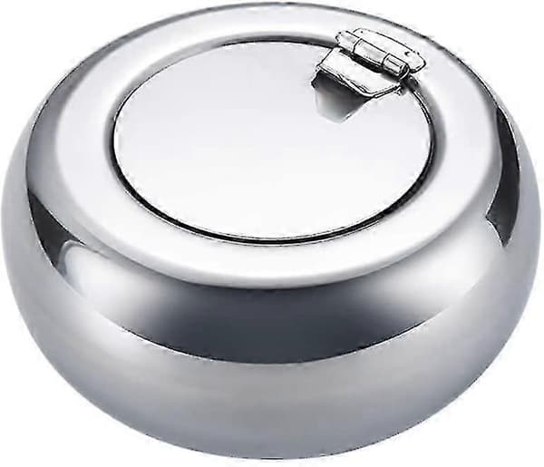 Askebeger i rustfritt stål med lokk