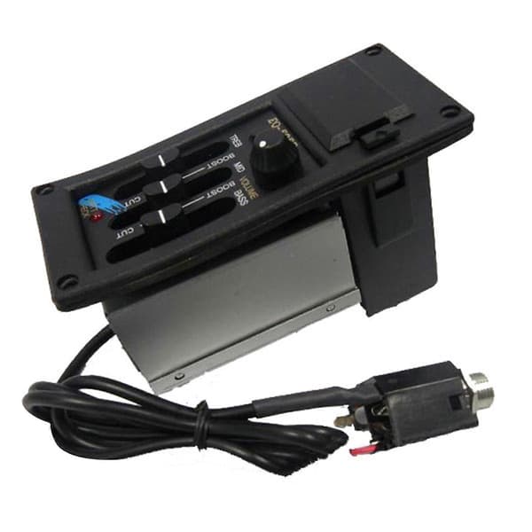 3-bånds EQ Gitar Preamp Equalizer Piezo for Ovation OUD Akustiske Gitarer EQ-505