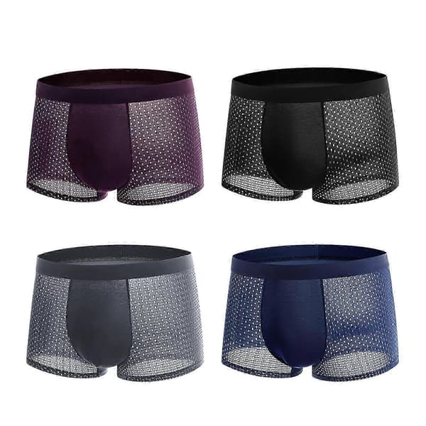 Bamboowear Bambu Boxerkalsonger Herr Mikrofiber Boxer Briefs 4XL