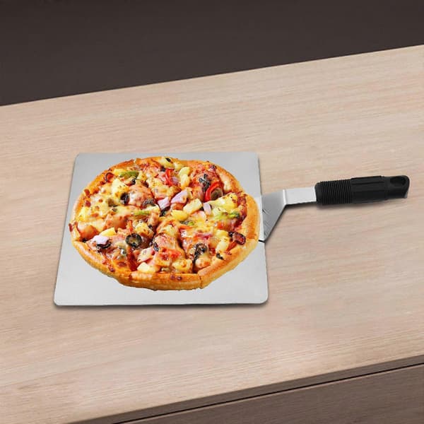 Pizza-spade i rustfrit stål, varmebestandigt bageværktøj, bagespade