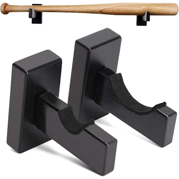Basebollträ Vitrinskåp, Robust Basebollträställ, Basebollträ Displayhållare, Basebollträ Horisontellt Rack