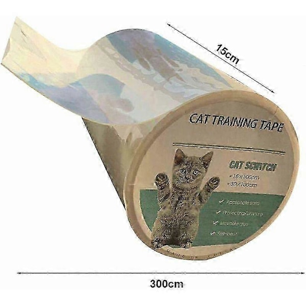 Repskydd för dörrar, möbler och väggar, Hund, Katt, Anti-repskyddsfilm, Transparent, Självhäftande, Anti-repskydd för Soffa, Bord, Bilsäte