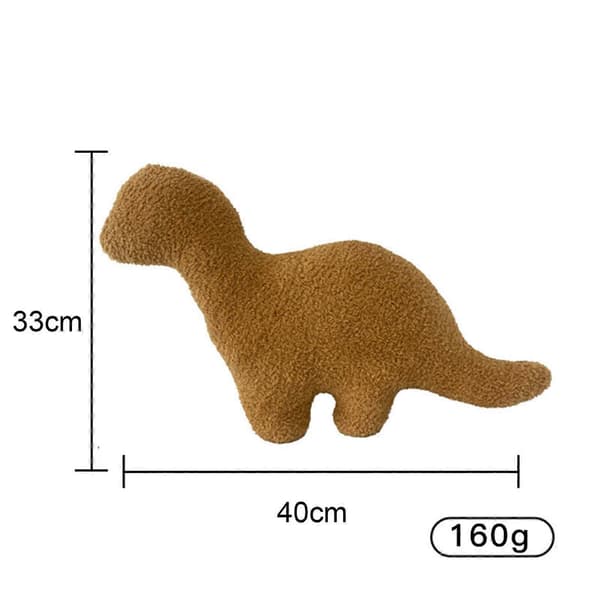 Dinosaur Pyntepute Dinosaur Kyllingnuggets Ornament Dekorasjon for Stue Restaurant Soverom Kafé Dekor
