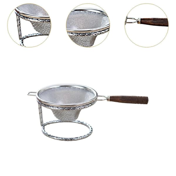 Te-si Te-filter Teudstyr Rustfrit stål Letvægts Te-kugle Te-infuser til tekop Løs bladte Gave