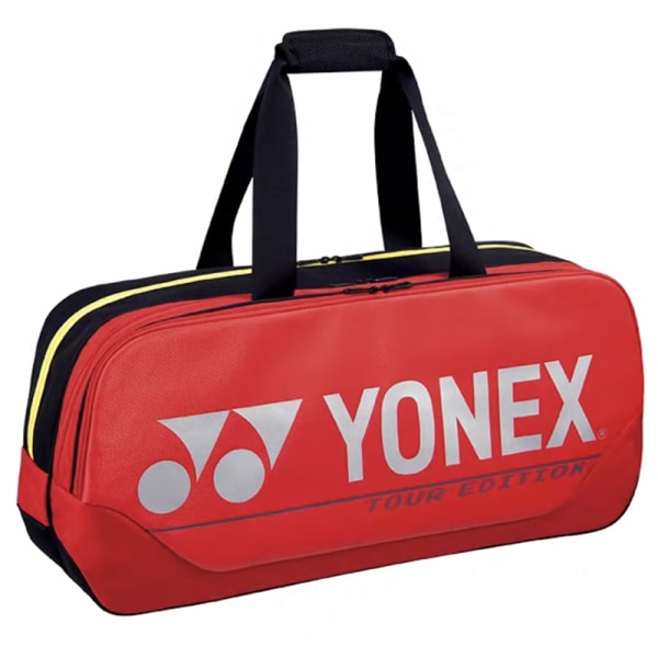 YONEX Pro badmintonväska rymmer upp till 6 badmintonracketar Red