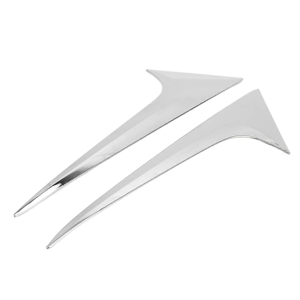 Mazda CX30 Bakre Fönster Sidospoiler Trim Set 2st ABS Krom Ersättning 2020 2021