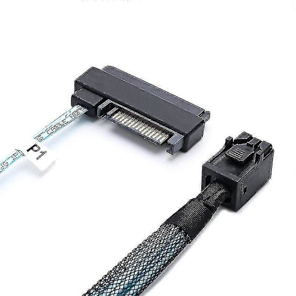 Mini SAS SFF-8643 - 4X29Pin SFF-8482 -kiintolevypalvelinkaapeli 3.33TF/1M