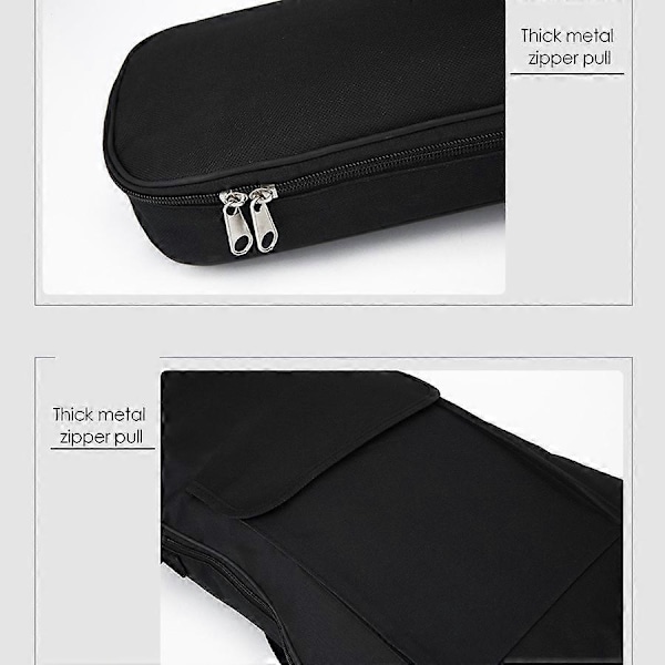 Elbas Gitarrväska Gig Bag Ryggsäck Vadderad Mjukt Fodral 5mm Vaddering Lättvikt Vattentät Ryggsäck