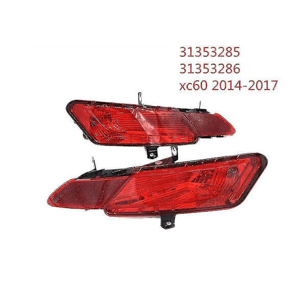 31353285 Vänster Bakre Stötfångare Dimljus Reflektor För Xc60 14-18 Parkering Varnings Baklyktor Lampa Reflec
