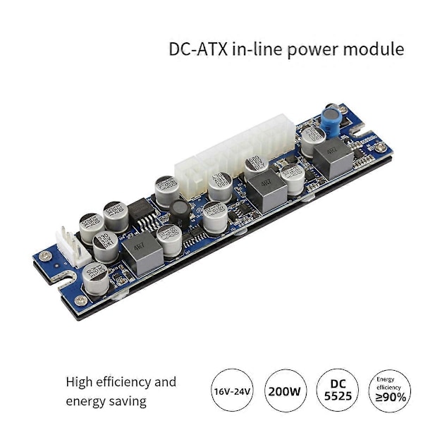 DC19V 200W ATX Peak PSU Pico ATX Switch Konverter