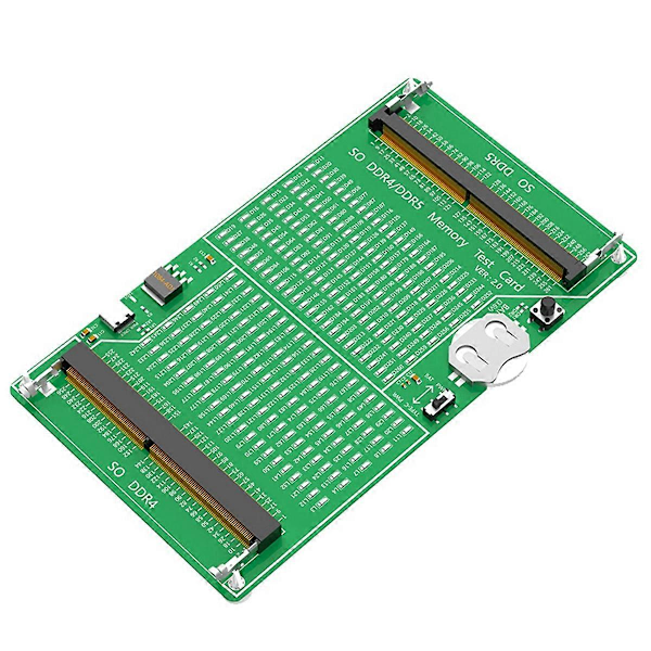 Laptop Hukommelsestester DDR4/DDR5 2-i-1 Hukommelsestester med Lys Multifunktionel Bærbar Hukommelsestest
