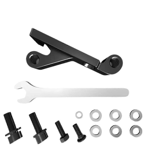 IS Mount til Flat Mount Cykelbremse Adapter 160 180mm Rotor Bremsekaliper Adapter til Ramme Gaffel Cykeltilbehør -X