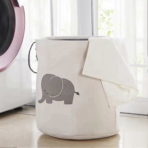Sammenleggbar kleskurv, for studenthybler, Baby Elefant