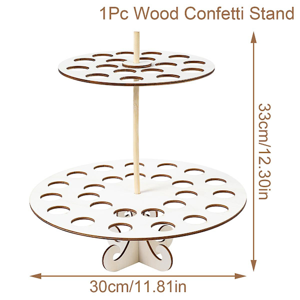 Bryllup Kraft papirbakke Konfetti kegle Stand Box Bakke til bryllup dekoration Blomster konfetti kegler Rustik bryllup papirholder confetti stand