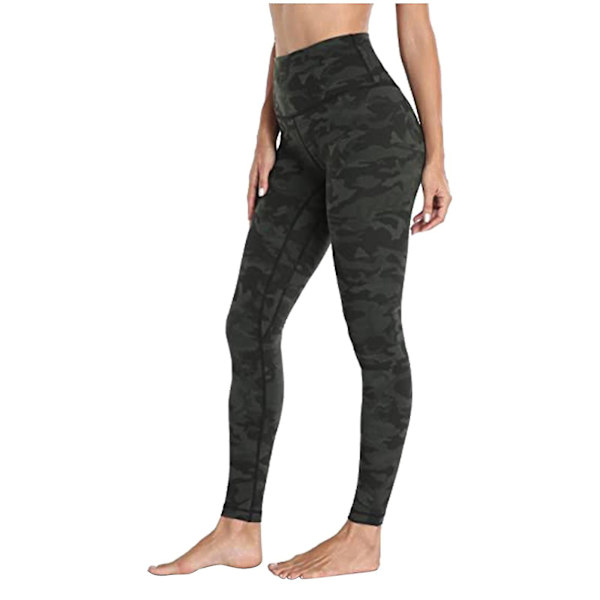 Tflycq Naisten Stretch Jooga Leggingsit Fitness Juoksu Kuntosali Urheilu täyspitkät aktiivihousut Multicolor M