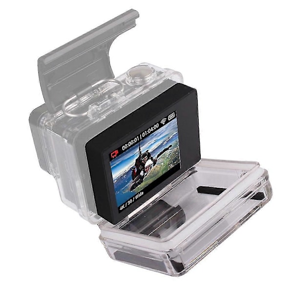 För Bacpac LCD-skärm Monitor Actionkamera Bacpac LCD-skärm + Bakdörr för Hero 3+4