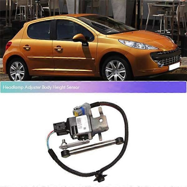 Bil Strålkastare Ljus Justerare Karosshöjdsensor 6224G3 för 207 208 C4 Grand 2006-2010
