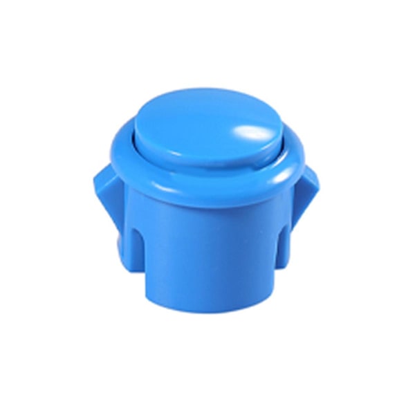 10 stk. Arcade Knapper 30mm Responsive Arcade Knapper Blå