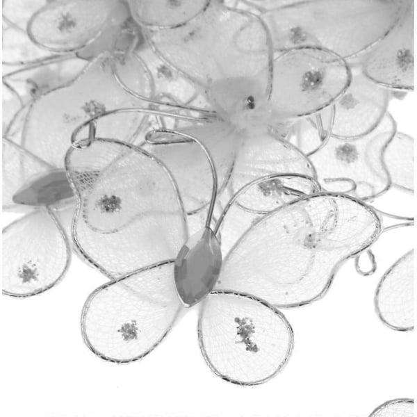 50 stk. Mesh Strømpe Sommerfugler 2*3.2cm