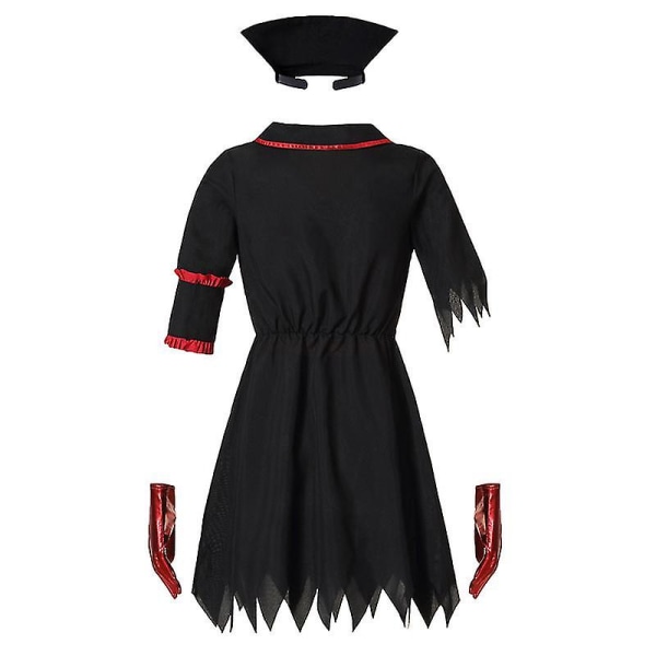 Vampyrer Zombie Bloody Nurse Cosplay Kostume Voksen Kvinder Uniform Horror Pige Kjole Fancy tøj Halloween Carnival Party M