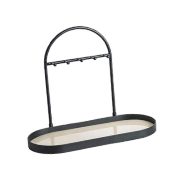 Smykkestativ Øreringe Halskæde Display Holder Dekoration Nøgleholder Halskæde Display Stativ til Entré Soveværelse Ure