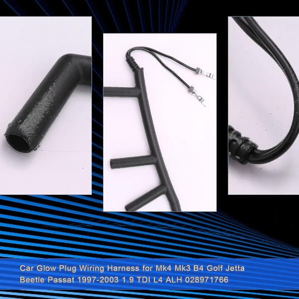 Gløderørskabeltræ for Mk4 Mk3 B4 Golf 1997-2003 1.9 Tdi L4 Alh 028971766