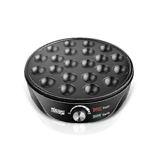 Musta Takoyaki-keitin Sähköinen Takoyaki-pannu Täytetty pannukakkupannu