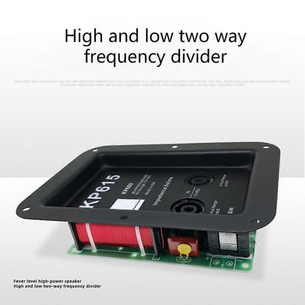 450W Justerbar Multi Højttaler Diskant/Bas 2 Enheds Audio Frekvensdeler 2 Vejs