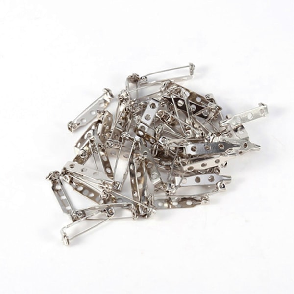 50 stk. 25 mm Bar Pins Broche Sikkerhedslås Rullelås til DIY Håndværk