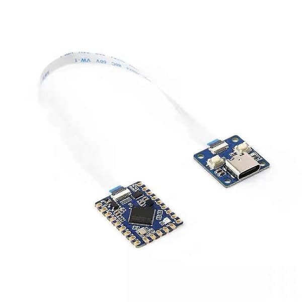 RP2350-Tiny Kit Utvecklingskort för Raspberry Pi PICO USB Typ C-gränssnitt 520KB SRAM 2MB Flash RP2350-Tiny-Kit Blue Rp2350-tiny-kit