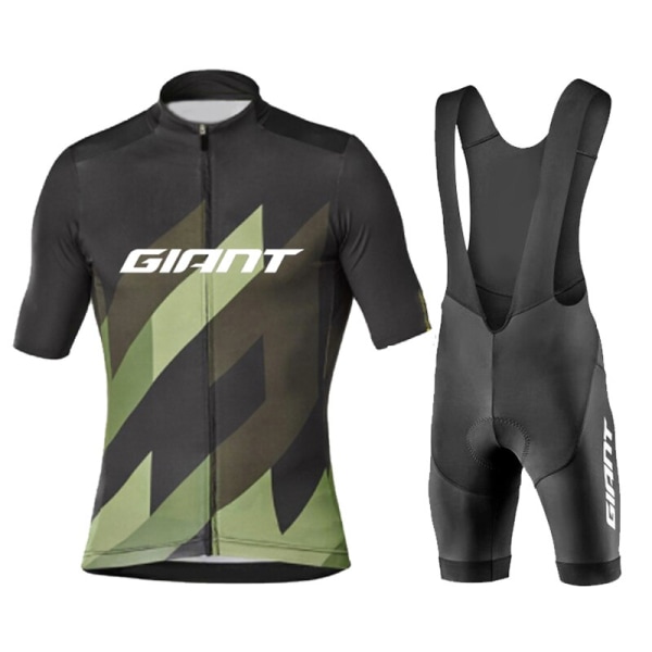 Cykeltrøjesæt 2023 Sommer MTB Cykeltøj GIANT Cykeluniform Maillot Ropa Ciclismo Hombre Cykelbeklædningsdragt til mænd jersey-4 XL