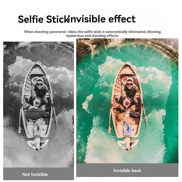 Förlängningsstång 1/4 Stativ Förlängningsstång Selfie Hjälm Pinne Förlängningsarm Fäste Stativadapter för GoPr