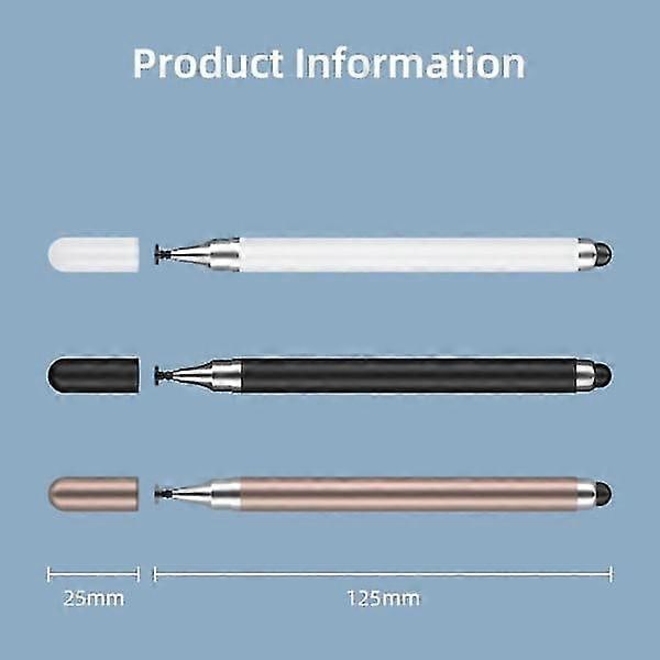 5 stk. Stylus Pen Skærm Berøringspen ROSE GOLD Rosenguld