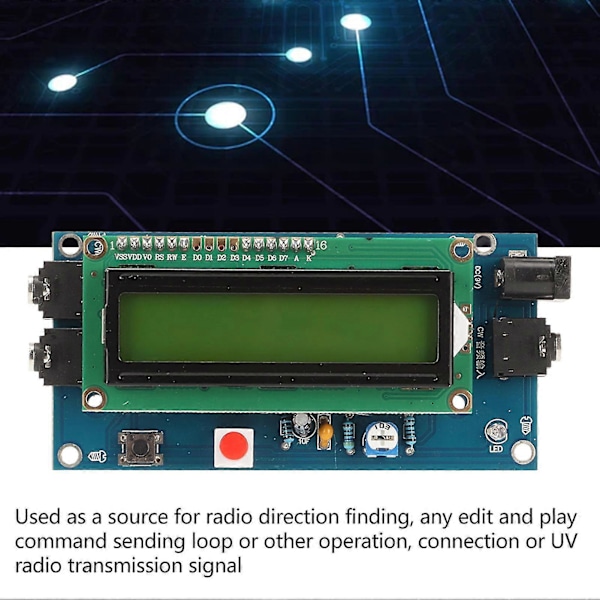 Essentiel Morse Code Læser Oversætter Til Udendørs Brug - Ham Radio Cw Dekoder, Dc7-12v 500ma