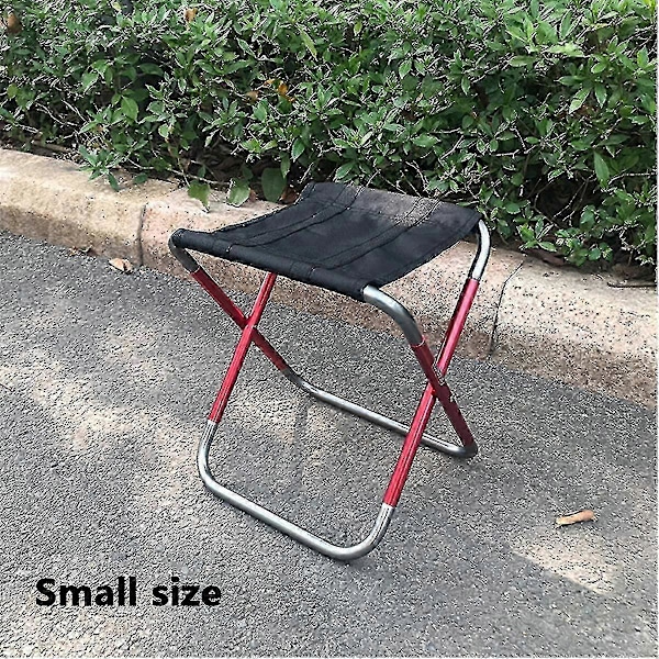 Camping Folding Stool Mini Utendørs Sammenleggbar Slakkstol Sete