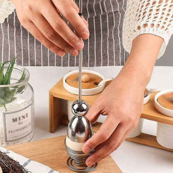 Egg Cutter, Egg Shell Remover, Egg Cutter Verktøy i Rustfritt Stål [PB]