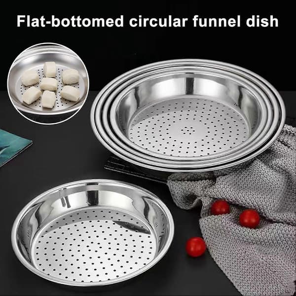 Rustfri Damperist – til Dumplings & Tamales – til Køkken 30cm