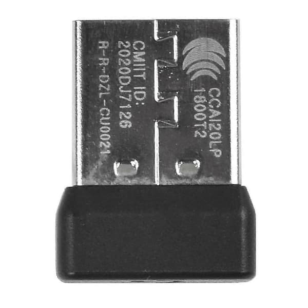 USB-dongle musemottakeradapter erstatning for Logitech G Pro X Superlight trådløs gamingmus Black