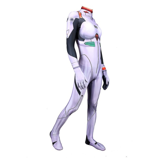 Anime Zentai Ayanami Rei Jumpsuits Cosplay Puku Unisex Zentai Catsuit Tytöt Halloween Bodysuit M