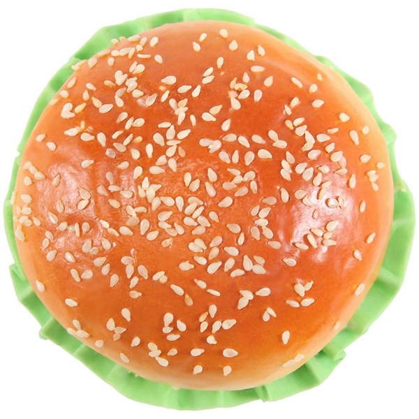 1 stk. Realistisk Hamburger Livagtig Simulation Falsk hamburger Bageri Display Børne Mad Brød Legetøj Hjem D