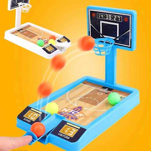 Basketbollspel Leksak Interaktivt Skjutbord för Föräldrar och Barn Fingerutskjutning Kul