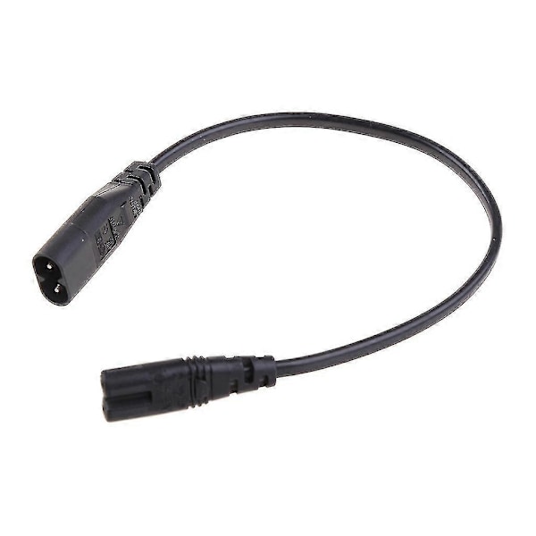 IEC 320 2-ben C7 Hun Til C8 Han Figur 8 Strømadapter Forlængerkabel 30cm